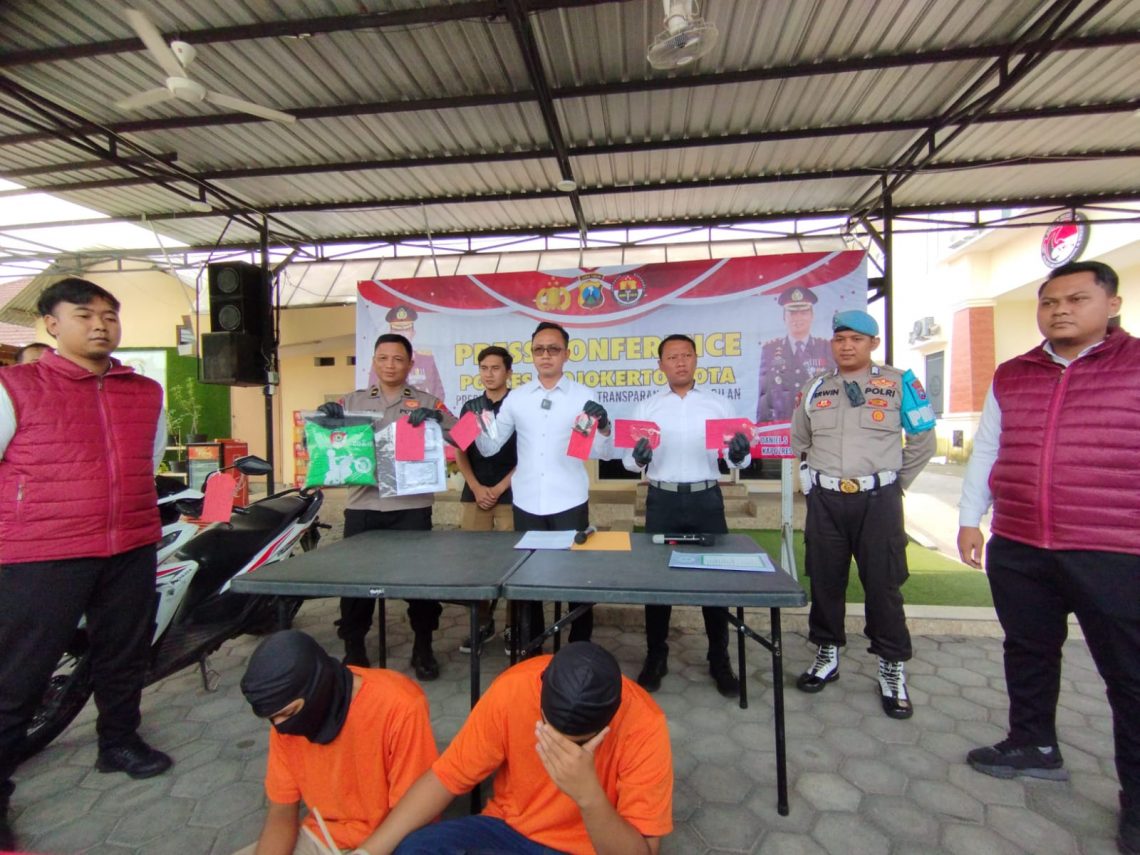 Polres Mojokerto Kota Bekuk Spesialis Ranmor