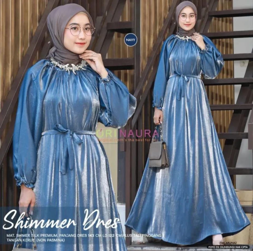 Shimmer dress1