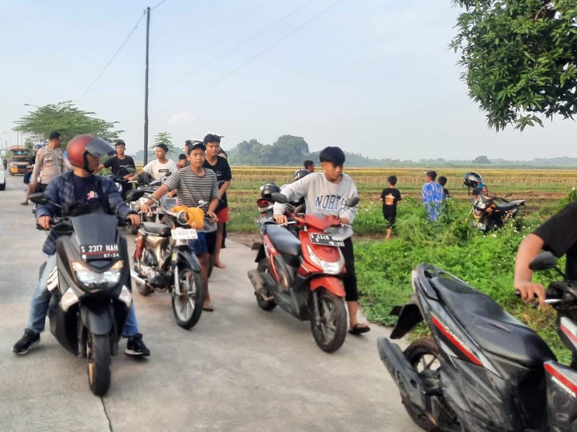 Tak Berkutik Saat Digerebek, 82 Sepeda Motor Disita dari Balap Liar di Mojokerto 1 Balap Liar Mojokerto