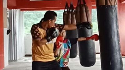 Kickboxing Indonesia.