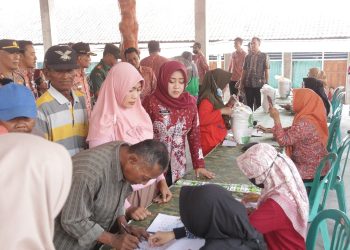 Cadangan pangan pemerintah.