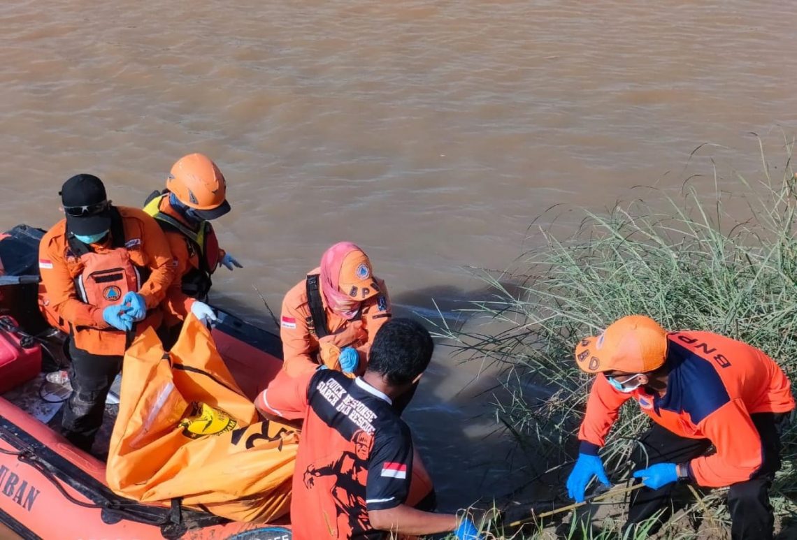 Pria di Tuban Ditemukan Tewas di Bengawan Solo Setelah Pencarian 3 Hari 1 Korban Bengawan Solo