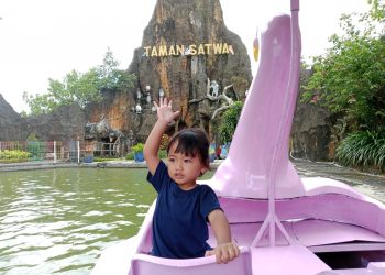 Lebaran Asik 2024, Taman Wisata Sengkaling Bagikan Doorprize dan Sajikan Drama Musical Mama Lela