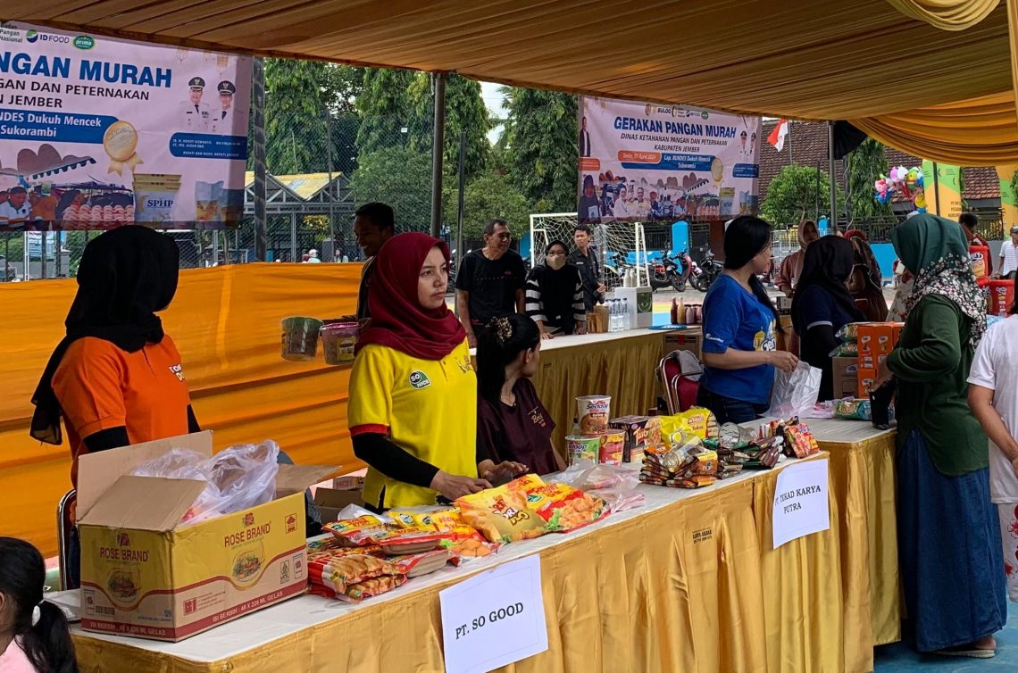 Pemkab Jember Gandeng UMKM Dukung Gerakan Pangan Murah Jelang Idulfitri 1 umkm