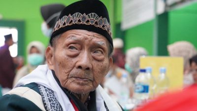 jamaah haji tertua.