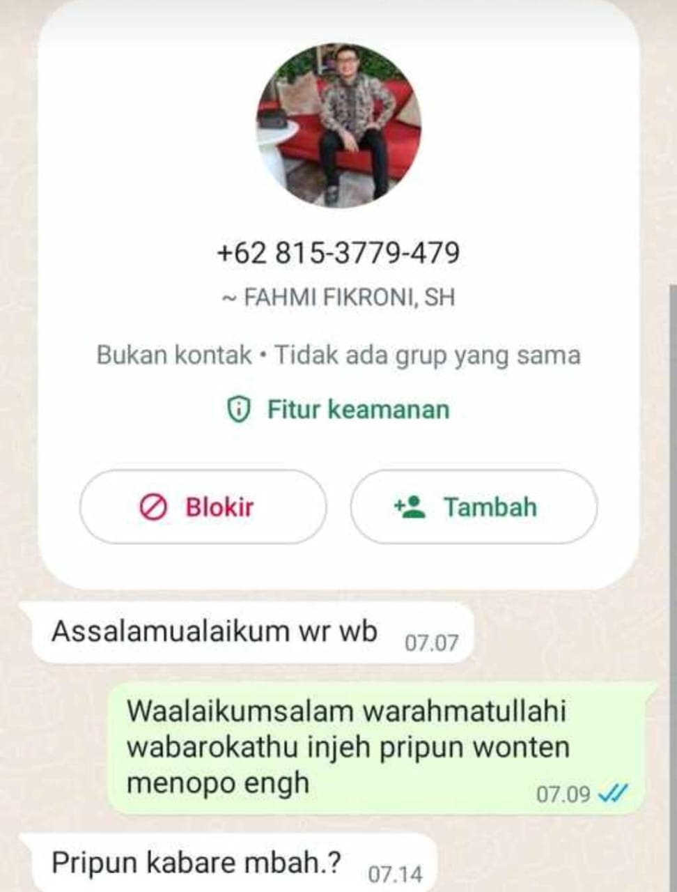 Tiga Anggota Dewan Tuban Diduga Korban Kasus Pencatutan Identitas oleh Penipu, Nama Dipakai Kegiatan Ilegal 2 Penipuan anggota dewan Tuban.