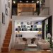 Desain tangga rumah sempit.