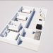 Desain rumah 6x10 3 kamar.