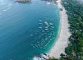 Pantai di Jember.