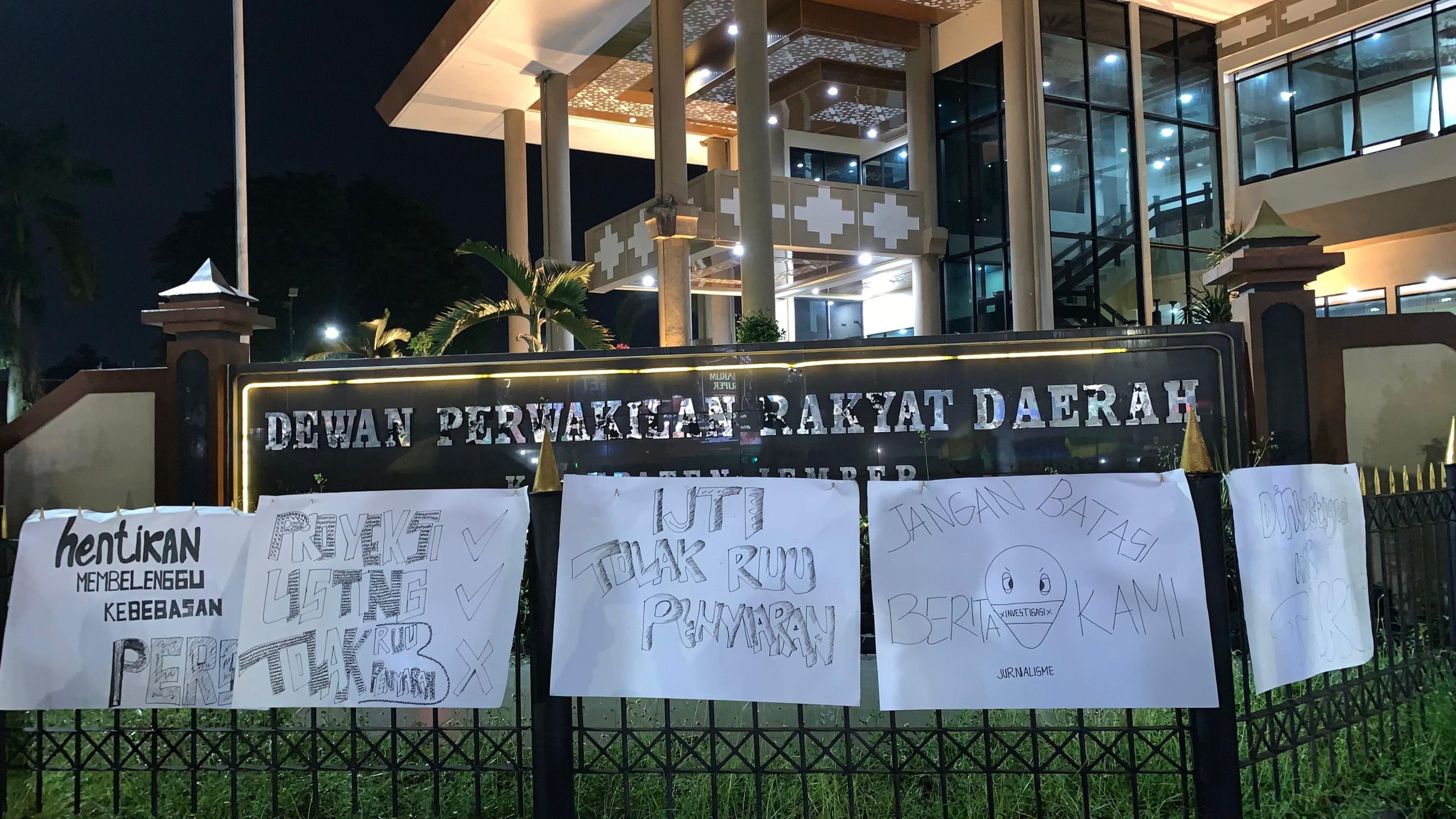 RUU Penyiaran di Jember.