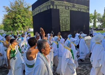 Calon jamaah haji.