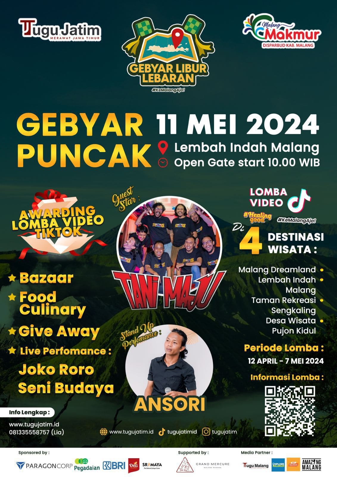 6 Tips Seru-seruan Bareng Jelang Gebyar Libur Lebaran 2024, Ciptakan Momen Spesial yang Tak Terlupakan di Lembah Indah Malang 3 497c47af 3385 4230 b4cb 9e3acfefcc96 1