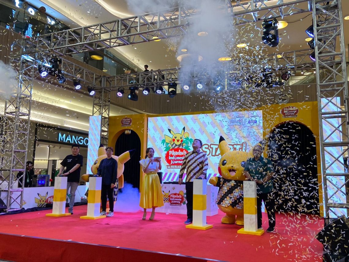 Penggemar Pokemon Merapat! Keseruan Pikachu’s Indonesia Journey Resmi Dimulai di Surabaya 1 Pikachu’s Indonesia Journey.