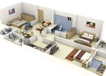 Inspirasi 5 Desain Rumah 6x10 Memanjang Tipe Minimalis Modern: Cocok Banget Jadi Hunian Kaum Milenial! 10 Desain rumah 6x10 memanjang.