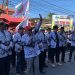 Kedatangan Ketua Umum PB PGRI ke Jember, Diwarnai Aksi Demo Ribuan Guru 9 PGRI.