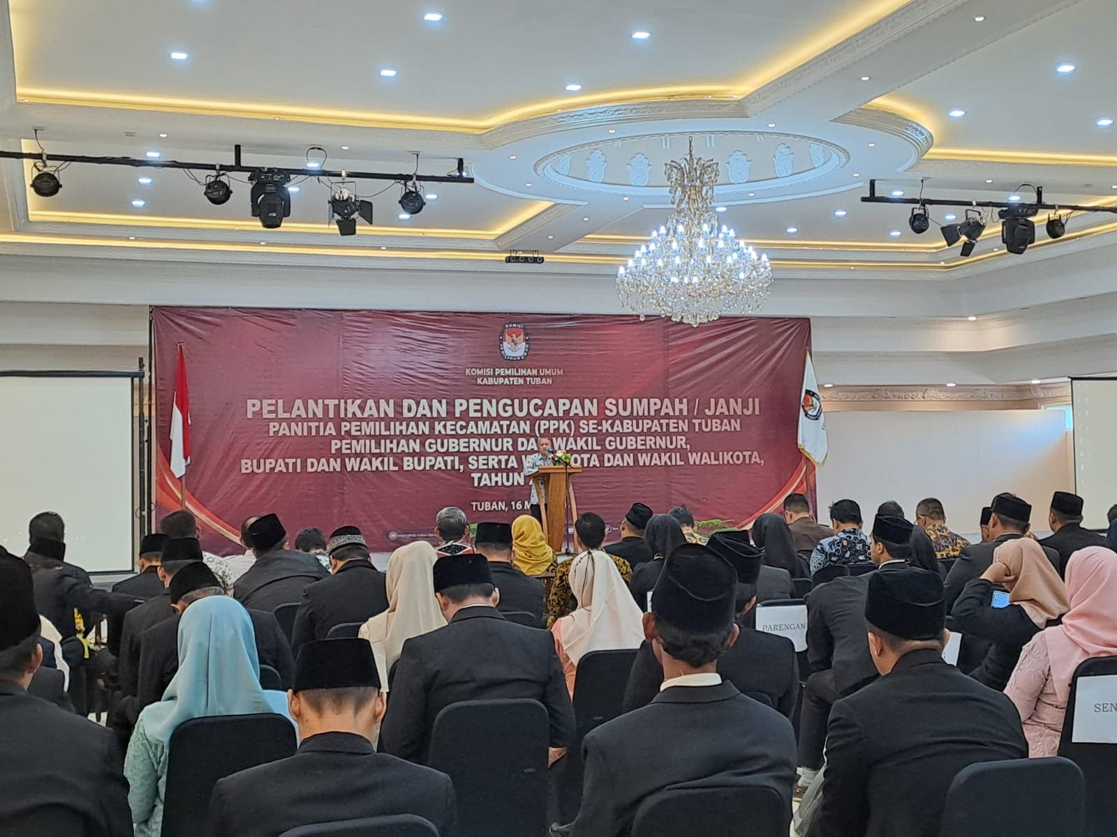 Anggota PPK di Tuban.