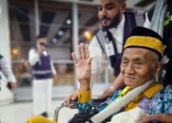 Jamaah haji lansia.