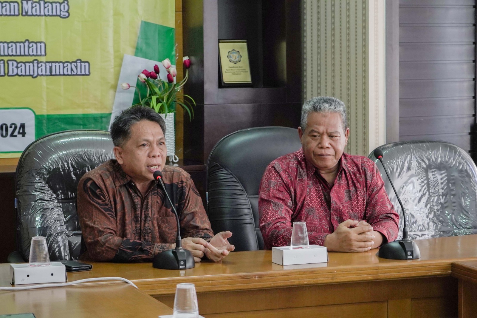 Tata Kelola PPG Unikama Dinilai Baik, Uniska MAB Banjarmasin Jajaki Kerjasama 2 sambutan rektor uniska MAB