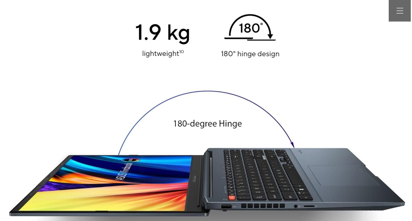 Asus VivoBook Pro 16 terbaru 2024.