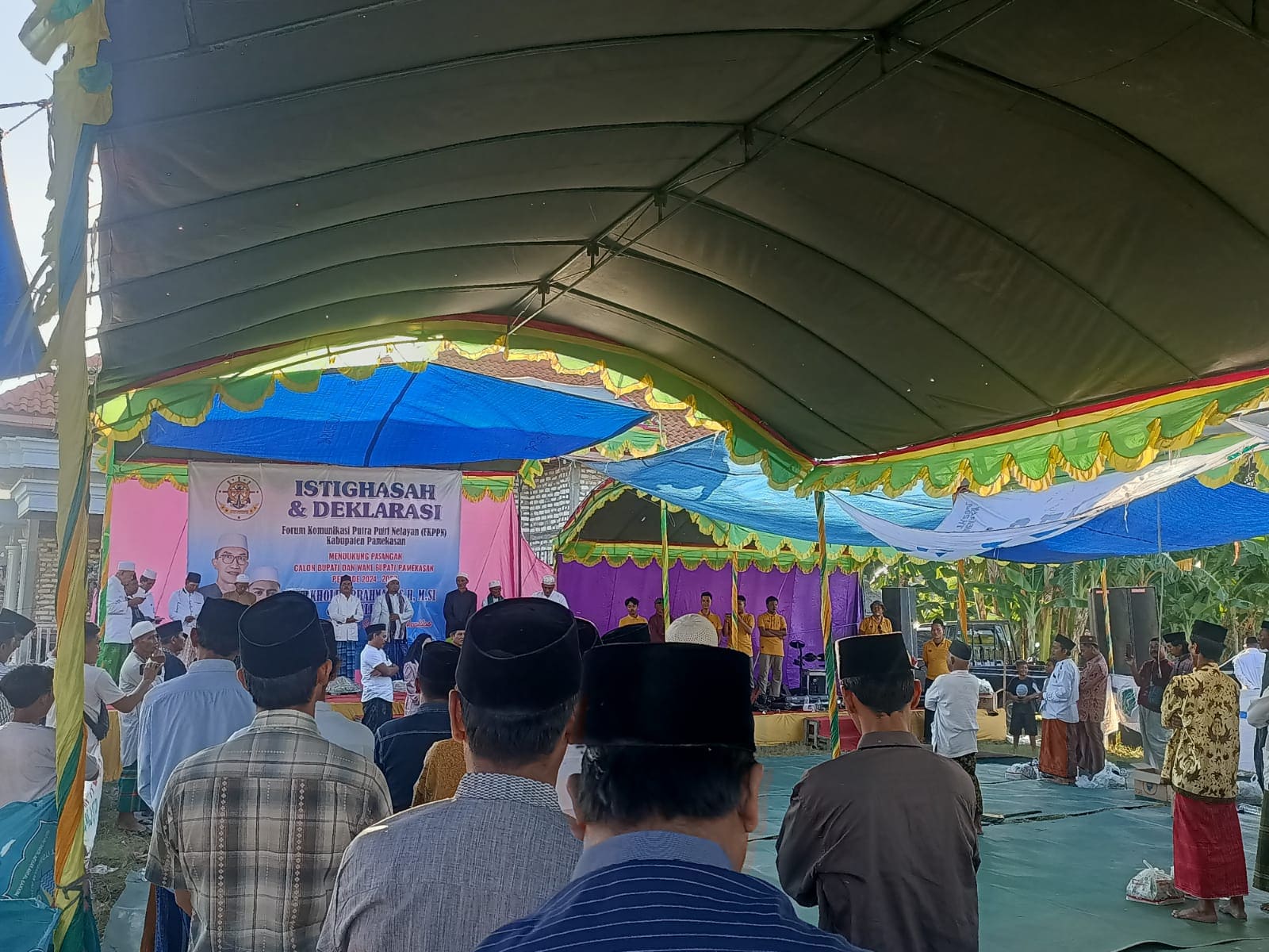 Dukungan Kholilurrahman di Pakemasan.