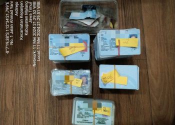 Tenaga honorer Dispendukcapil Kabupaten Malang.