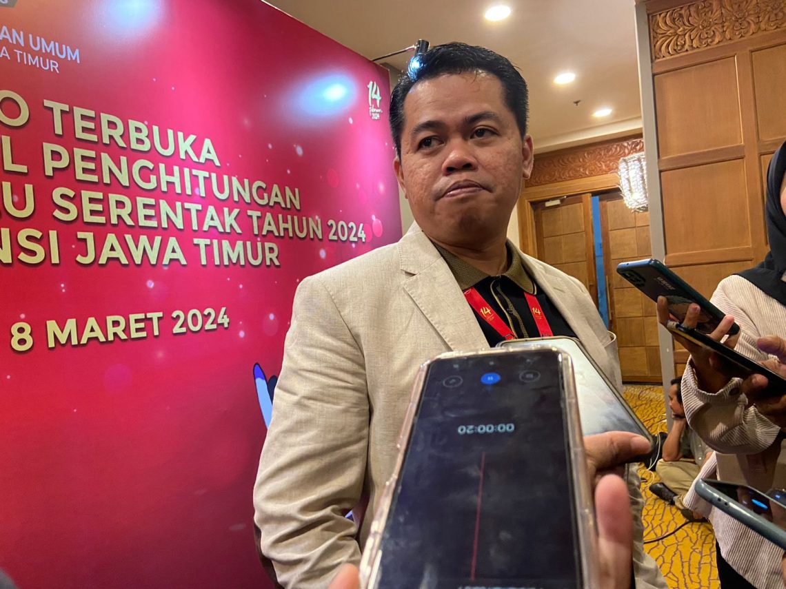 Ketua KPU Jatim