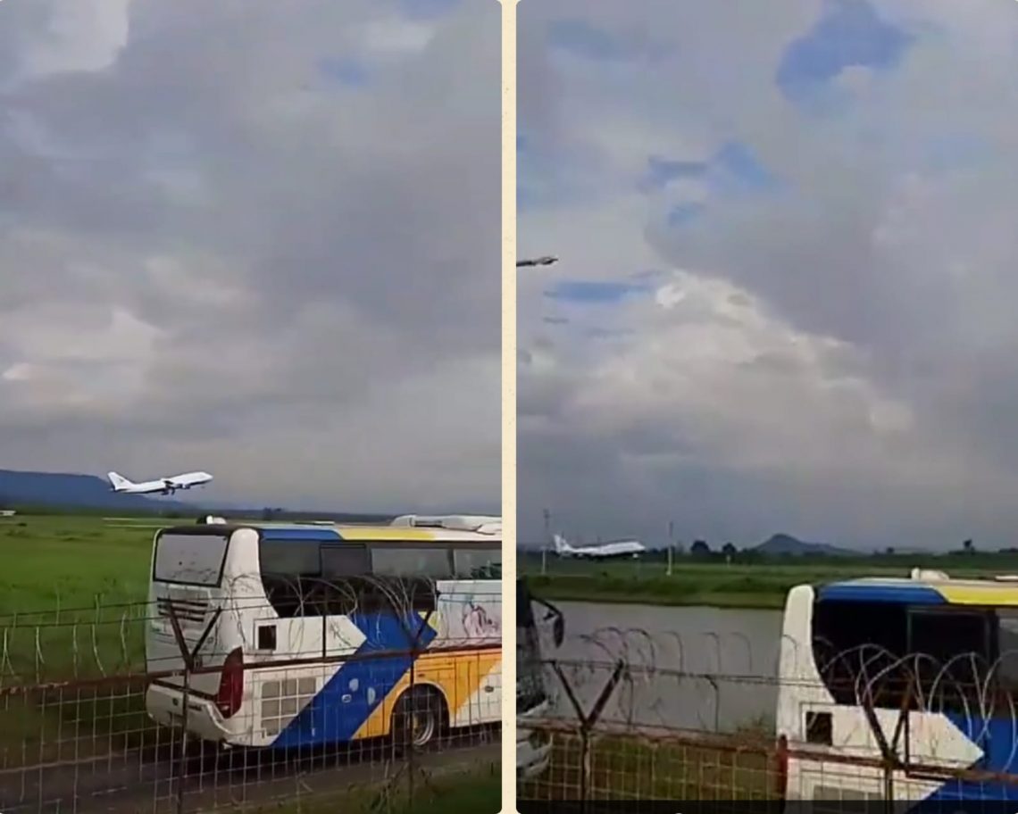 Maksapai Garuda Indonesia Diminta Professional Pasca Kebakaran di Pesawat Jemaah Haji Sulsel 1 Pesawat Garuda Indonesia Sempat Terbakar./ Tangkapan Layar
