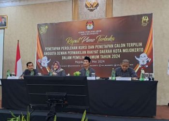 Pleno KPU Kota Mojokerto