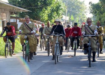 Ngonthel Bareng! Cara Pemkab Mojokerto Kampanye Perangi Rokok Ilegal 4 Ngontel