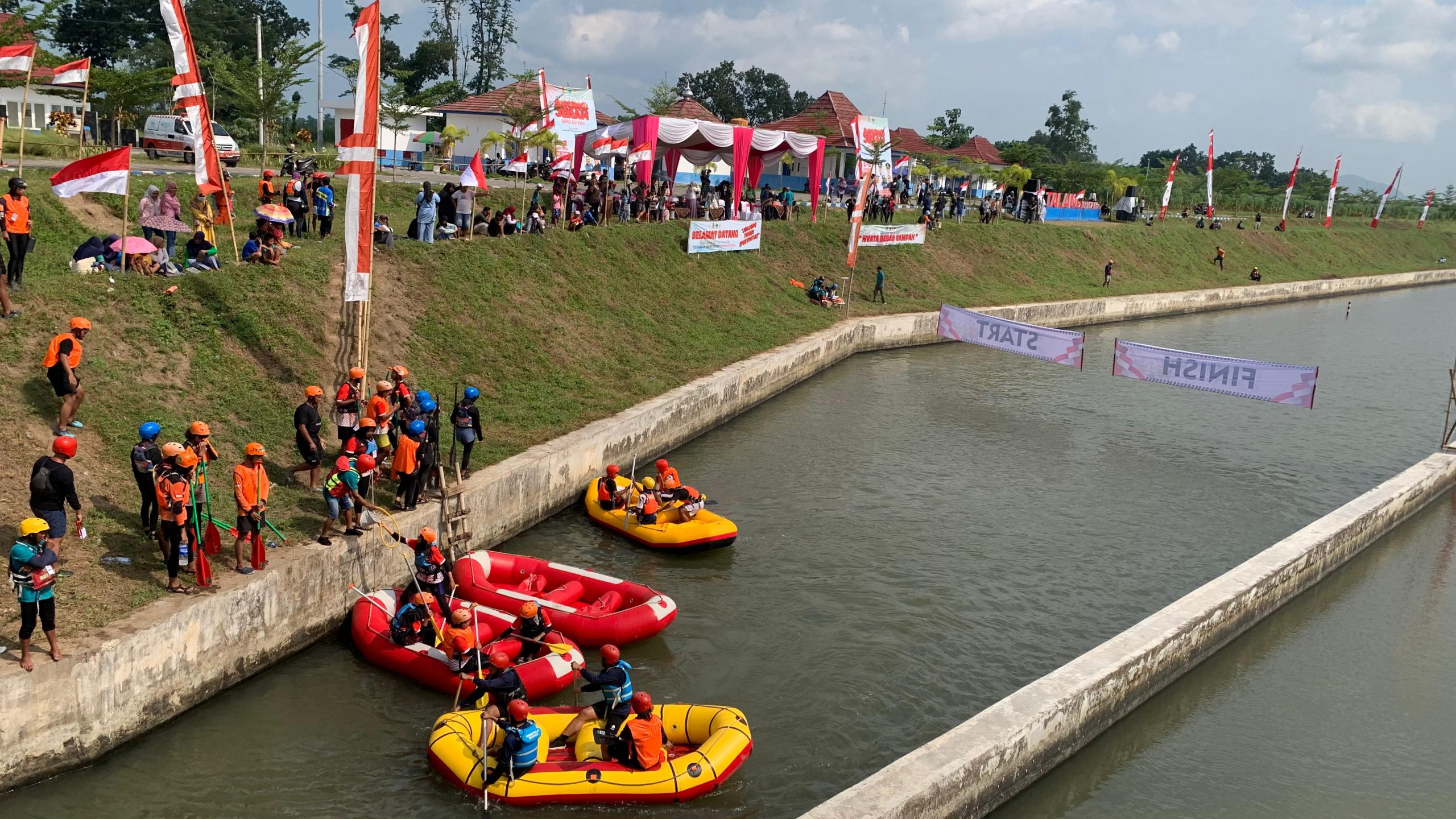 Arung Jeram Piala Bupati Jember Jadi Destinasi Wisata Dadakan 2 Arung jeram 1