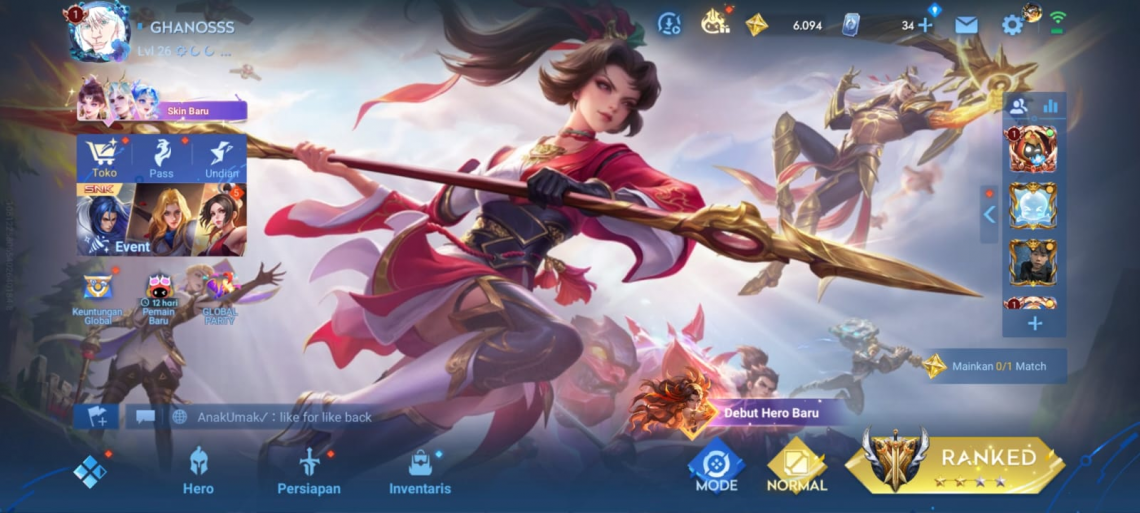 Game Baru Honor of Kings