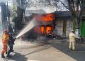ruko terbakar