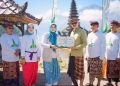Pegadaian Sebar Eco Enzyme di Danau Batur