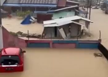 Kota Banggai Sulteng Banjir
