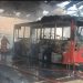 Tujuh Kendaraan di Pool Bus Damri Surabaya Hangus Terbakar 11 Bus Damri