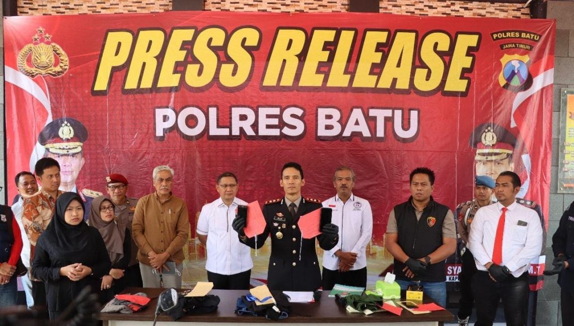 Pengeroyok siswa SMP.