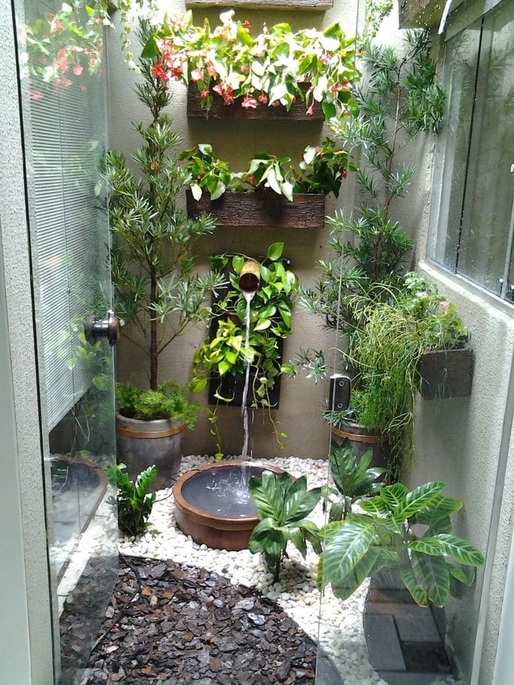 5 Inspirasi Taman dalam Rumah Minimalis, Hunian Makin Cantik dan Segar Kurangi Rasa Stres 4 Taman dalam rumah minimalis terbaik.