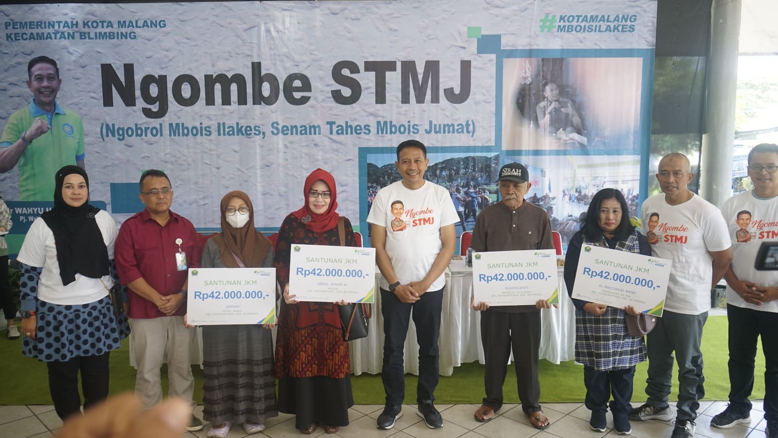Ngombe STMJ di Kota Malang.