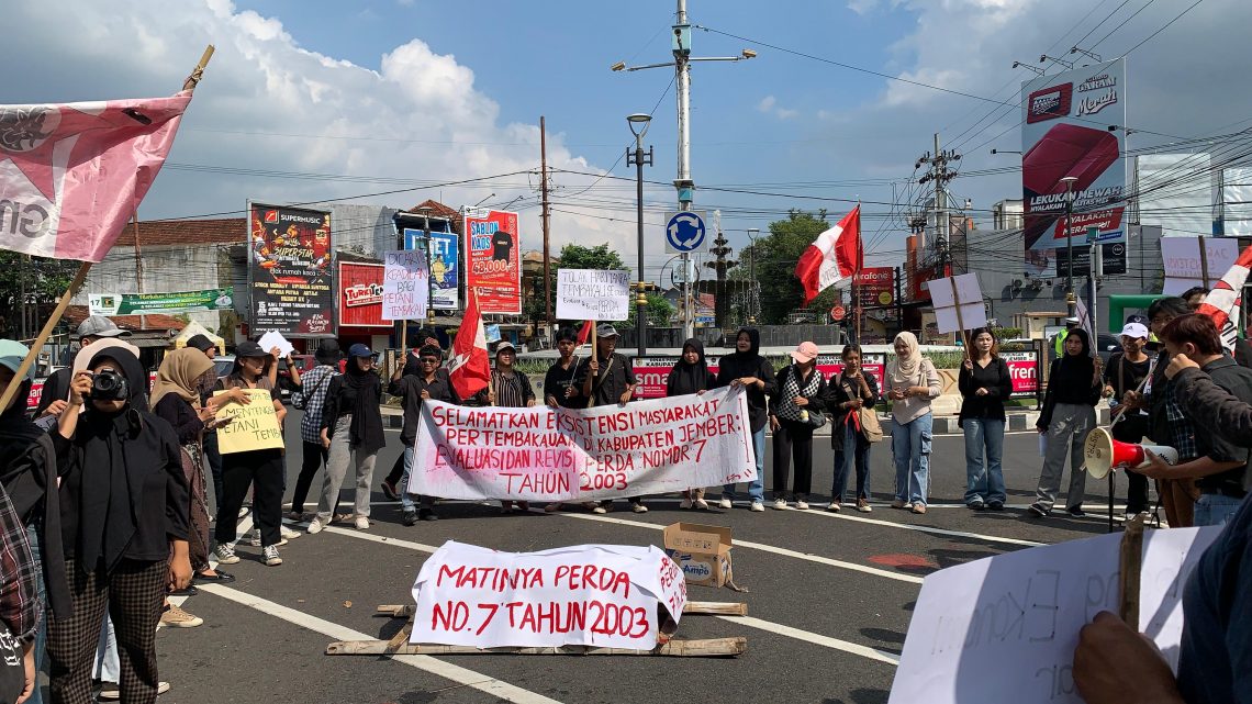 GMNI FIB UNEJ Desak DPRD Jember Revisi Perda Pengusahaan Tembakau 1 GMNI FIB UNEJ