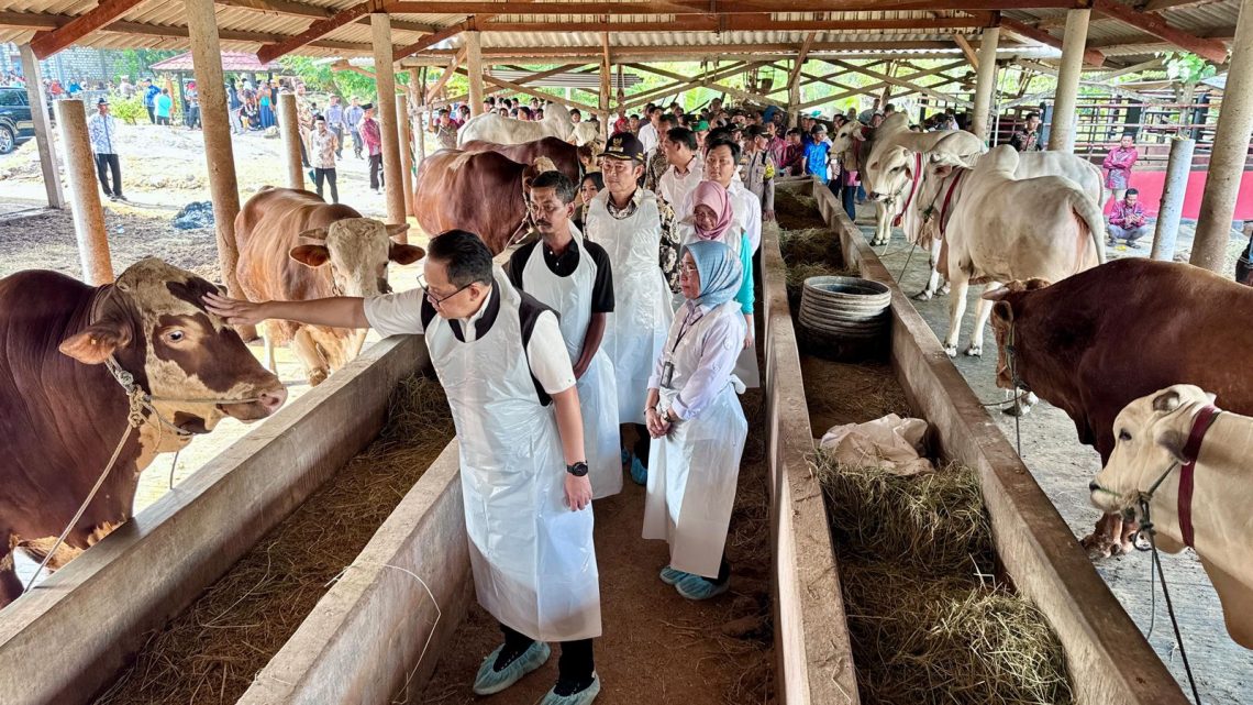Pemprov Jatim Terjunkan Petugas Kesehatan Hewan Jelang Iduladha 2024 1 Pj Gubernur