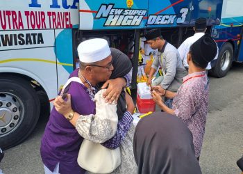jemaah haji tiba