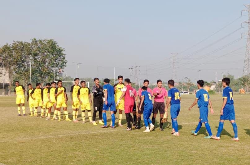 Pasca Uji Coba, Empat Posisi Jadi PR Tim Sepak Bola Mojokerto Proyeksi Porprov 1 Mojokerto.