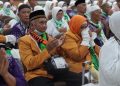 Jamaah haji Debarkasi Surabaya.
