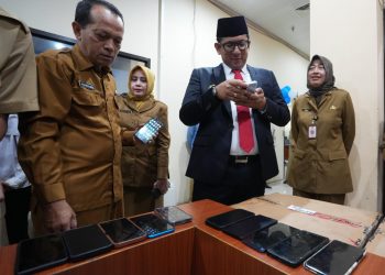 Sidak Ponsel ASN Pemkot Mojokerto