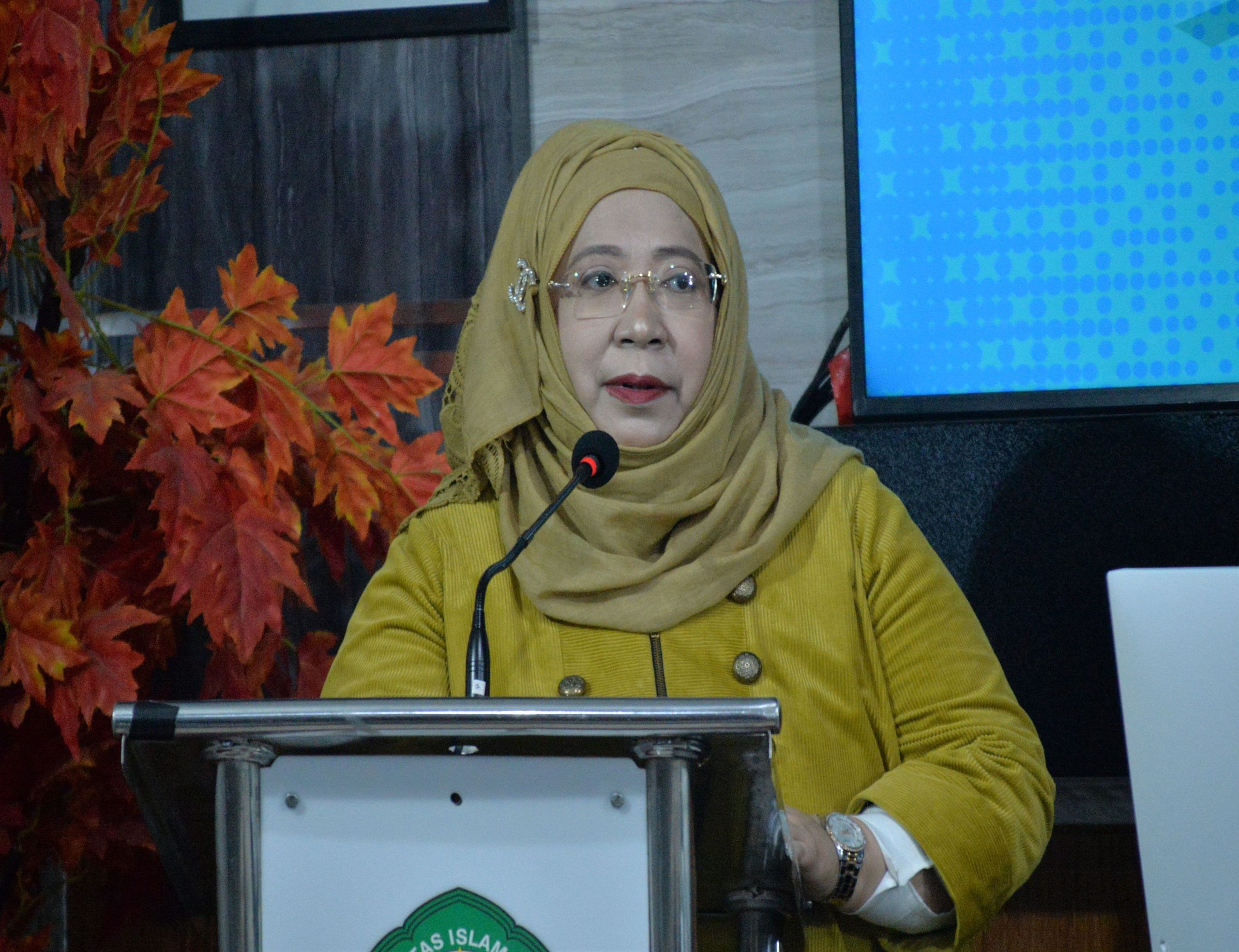 Sambutan dekan di Sekolah Pasar Modal Unisma