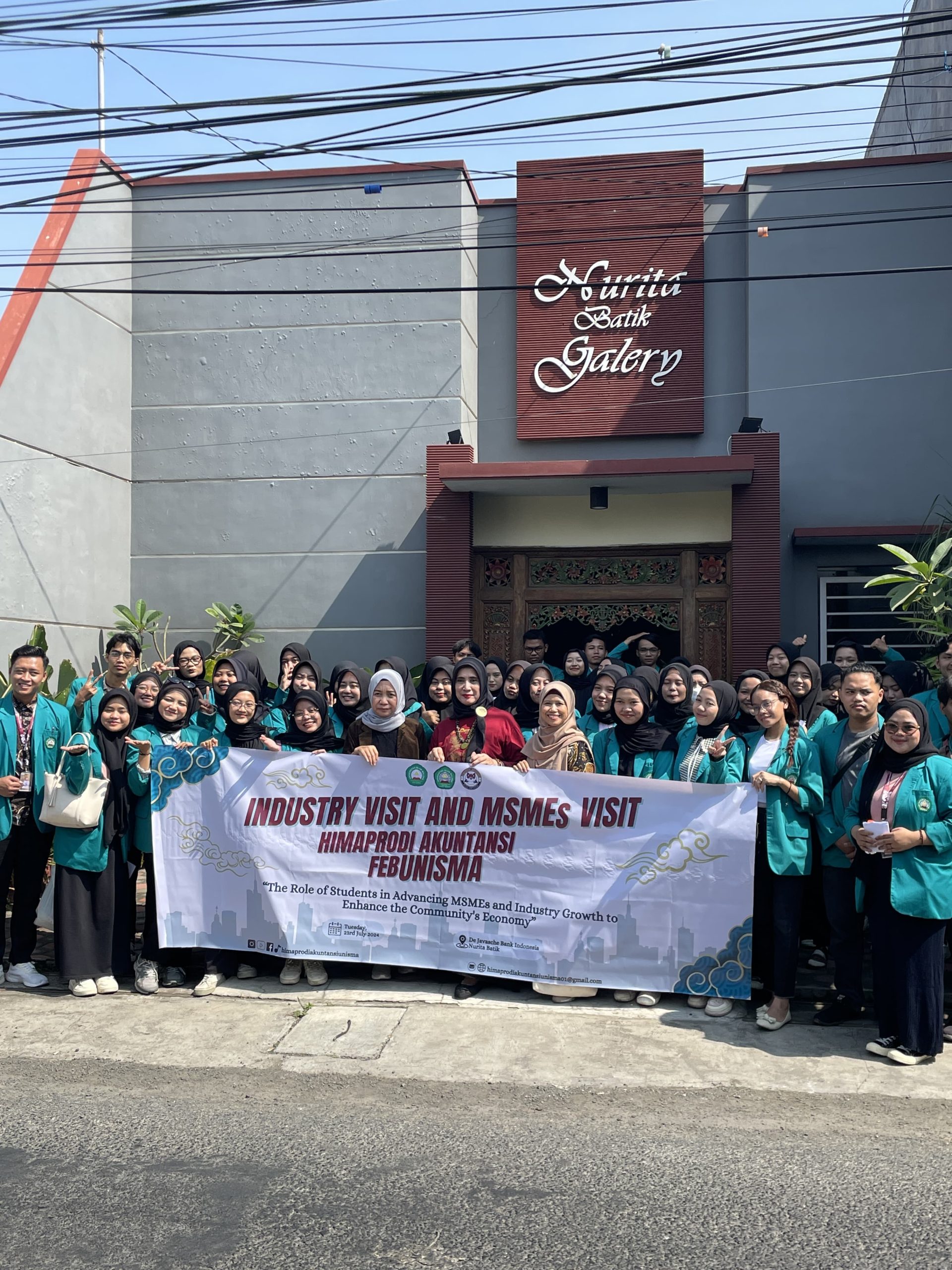 Kunjungan Industri ke UMKM Mahasiswa Akuntansi FEB UNISMA