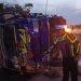 Kecelakaan Bus di Tol Jombang-Mojokerto, Satu Korban Tewas 9 Tol Jombang-Mojokerto.