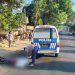 Kecelakaan tabrak truk.