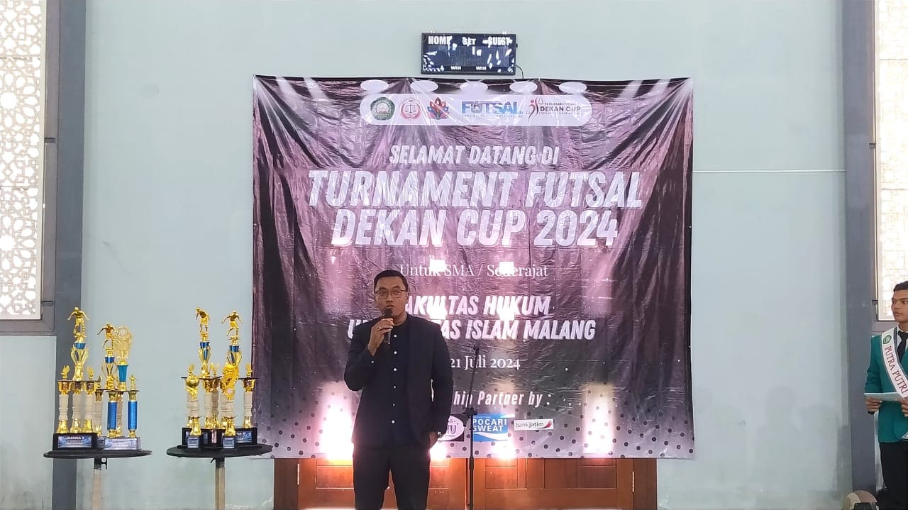 Turnamen Futsal Dekan Cup 2024 di FH Unisma.