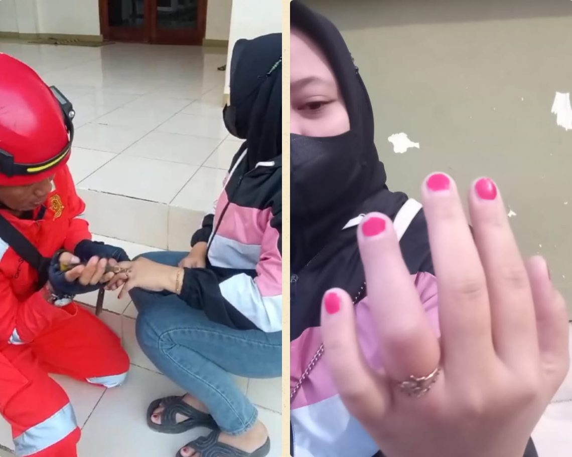 Cincin Tersangkut